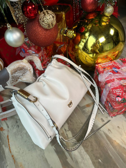 Сумка-хобо Pinko 5BPDB105825A0QO bianco seta