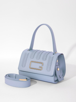 Мини-сэтчел Gironacci gir3240 vitello/calf nuvola/cuoio