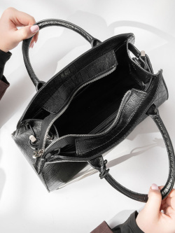 Сумка-тоут Ermanno Scervino Vienna Cocco sce12402042 black