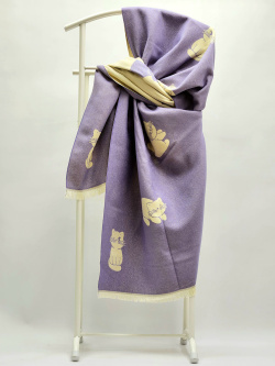 Шарф Alex Max am809 purple