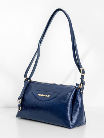 Сумка-багет Di Gregorio gr8766 naplak blu oro