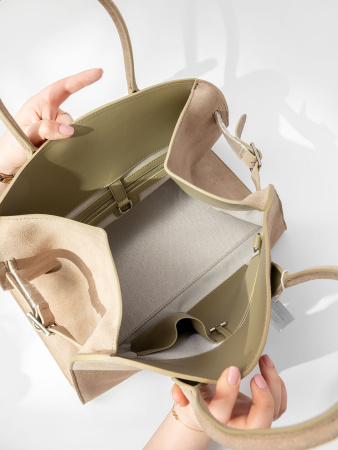 Сумка-тоут Steffalini sf5339 camoscio taupe