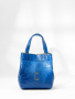 Мини-шоппер Gironacci gir3430 krokis/vitello azzurro/azzurro