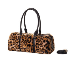 Сумка-боулер Ermanno Scervino Brianna Leopard Fur sce12402211 leopard