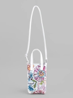 Сумка для телефона Curanni cu2582 vitello fiori