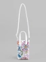 Сумка для телефона Curanni cu2582 vitello fiori