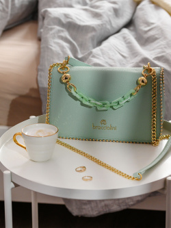 Сэтчел Braccialini Chain B17160-YY 204 polisynt celeste