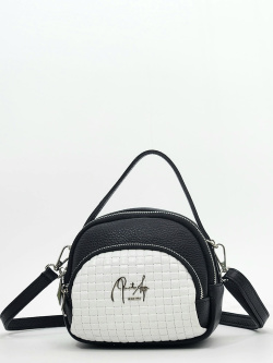 Мини-сумка Renato Angi ra3356617-190 nero/bianco