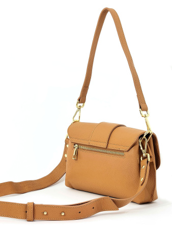 Сумка-багет Steffalini st1139 vitello caramello v2
