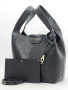Мини-шоппер Di Gregorio gr6011 vitello nero oro
