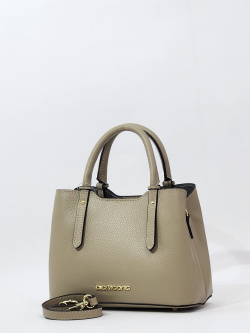 Мини-тоут Di Gregorio gr9167 vitello cappuccino oro