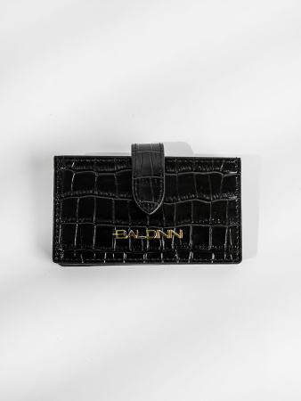 Картхолдер Baldinini Croco Wallet Comp.0049 G1DPWG9O8383999 black