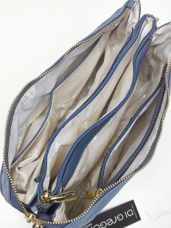 Клатч Di Gregorio gr3278 vitello avio oro