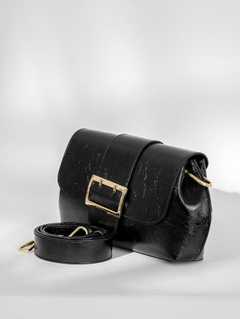 Сумка-багет Di Gregorio gr8745 naplak nero oro