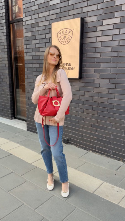 Сумка-тоут Arcadia Toe ar5549 trig red