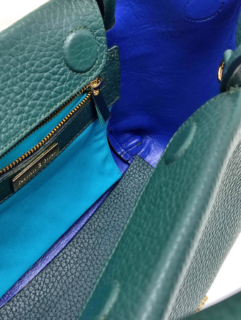 Сумка-тоут Fabrizio Poker fp2010 cervino petrolium