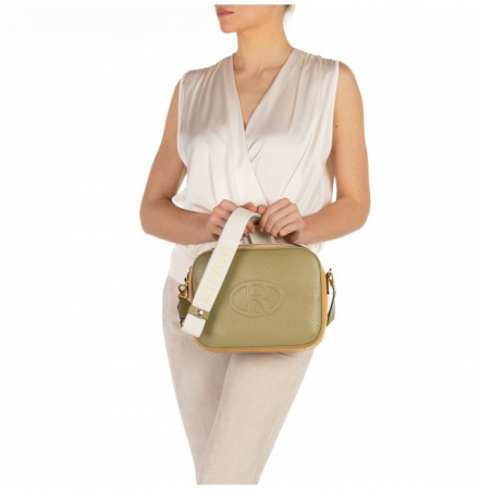Сумка-боулер Ripani Angelite rp3716OU 00341 olive/giallo