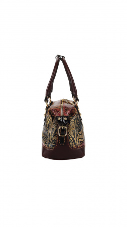 Сумка-боулер Marino Orlandi mo4716C gradiente rossa/nero