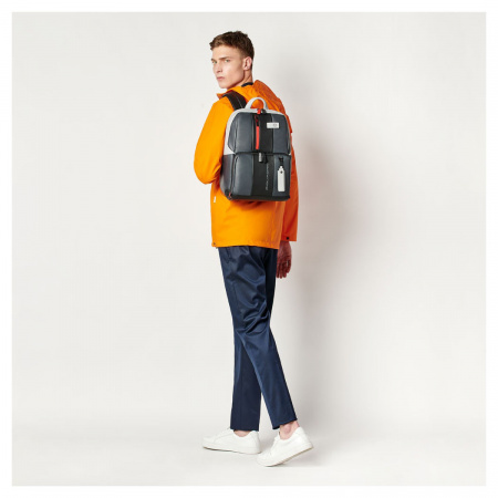 Рюкзак Piquadro Urban CA3214UB00BM/NGR черный/серый натур.кожа