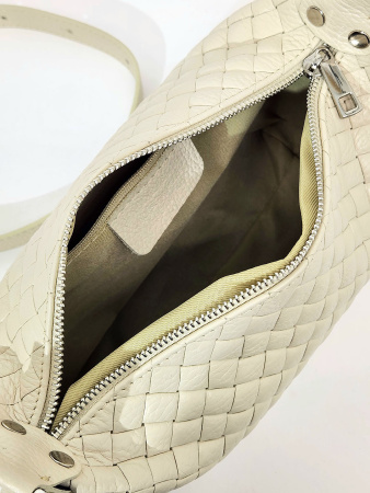 Сумка-багет Steffalini st1329 vitello beige