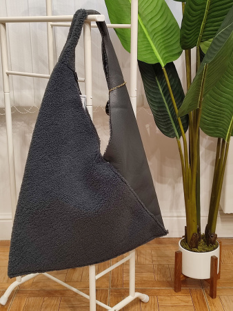 Сумка-хобо Alex Max am002 grey