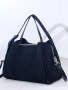 Сумка-тоут Di Gregorio gr9159 vitello/camoscio nero oro