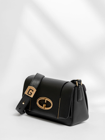 Сумка-багет Gironacci gir3321 vitello/calf nero/lilla