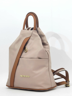 Рюкзак Di Gregorio ELLA vitello nude/cuoio oro