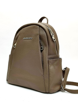 Рюкзак Di Gregorio gr8858 vitello taupe argento