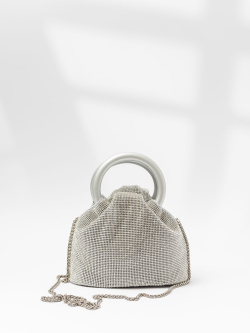 Мини-сумка Alex Max am2105 silver