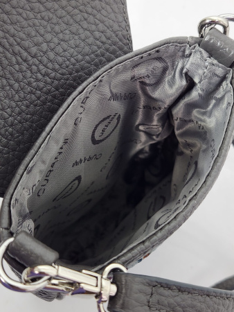 Сумка для телефона Curanni cu2562 vitello branca