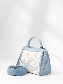 Мини-тоут Tosca Blu Lola Flower TS25VB371 light blue