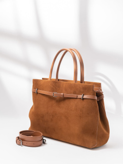 Сумка-тоут Curanni cu9670 scamosciato/nubuk cuoio