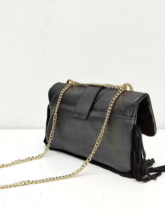 Сумка-багет Steffalini st0614 vitello nero