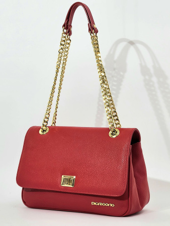 Сэтчел Di Gregorio gr1629 vitello rosso oro