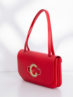 Сэтчел Gironacci gir3114 vitello/calf rosso/lilla