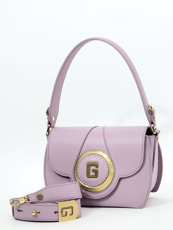Мини-сэтчел Gironacci gir3220 vitello/calf lilla/pistacchio