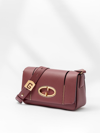 Сумка-багет Gironacci gir3321 charme/calf vino/lilla