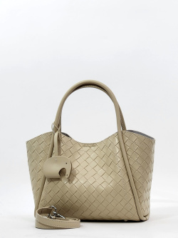 Тоут-шоппер Steffalini st9192 intrecciato beige