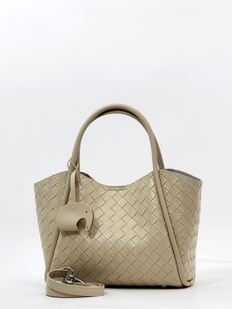 Тоут-шоппер Steffalini st9192 intrecciato beige