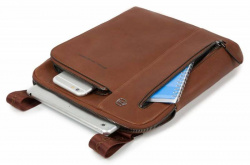 Вертикальная сумка Piquadro Black Square CA1816B3/CU