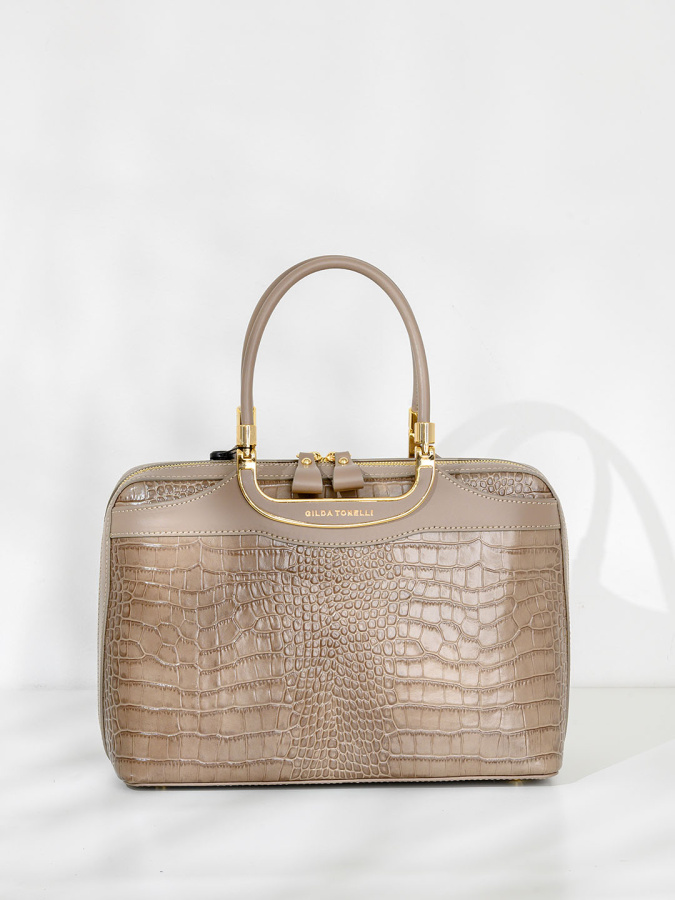 Сумка-боулер Gilda Tonelli gt5252 s.brunello tortora