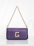 Сумка-багет Gironacci gir2290 vitello/calf ametista/viola