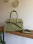 Сумка-тоут Claudia Firenze cl11327 camoscio/leo verde