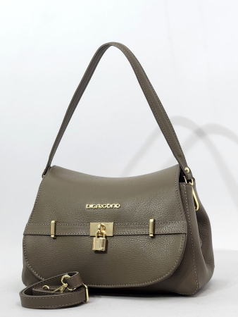Сэтчел Di Gregorio gr9198 vitello taupe oro