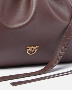 Сумка-хобо Pinko 5BPDB105825A0QO rosso mogano