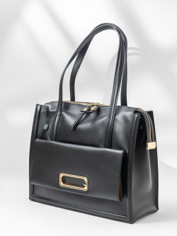 Сумка-тоут Gironacci gir3253 vitello soft/venere nero