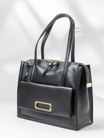 Сумка-тоут Gironacci gir3253 vitello soft/venere nero