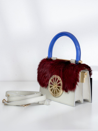 Мини-сэтчел Jadise Lily Cavallino jds081354-16 wine/frost