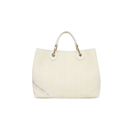 Шоппер Braccialini Beth Tricot B18200-TY 001 polisynt bianco